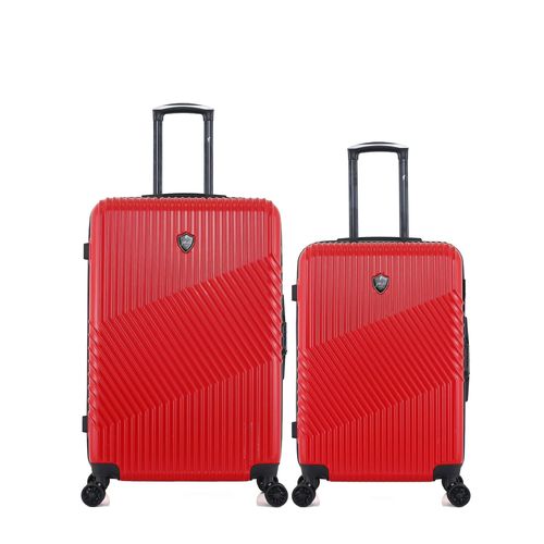 Lot de 2 - Valises grand format et weekend PETER