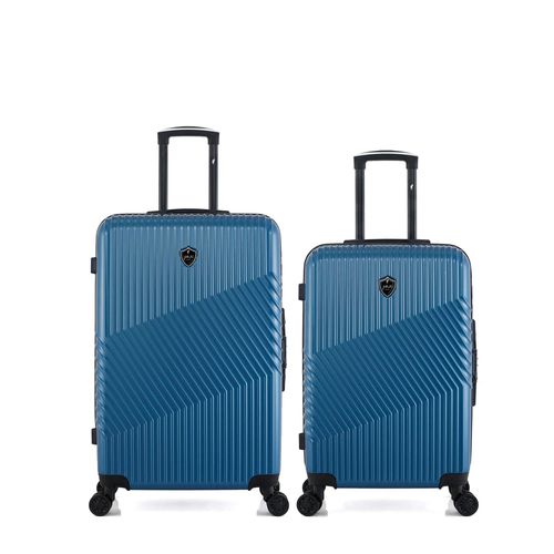 Lot de 2 - Valises grand format et weekend PETER