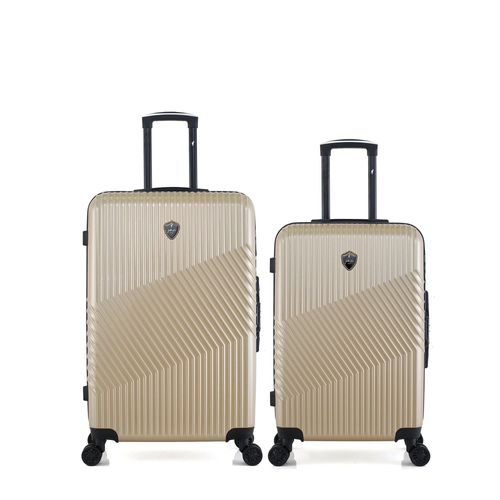 Lot de 2 - Valises grand format et weekend PETER