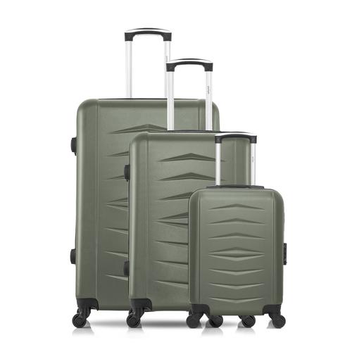 Lot de 3 - Valises grand format, weekend et cabine XXS OVIEDO