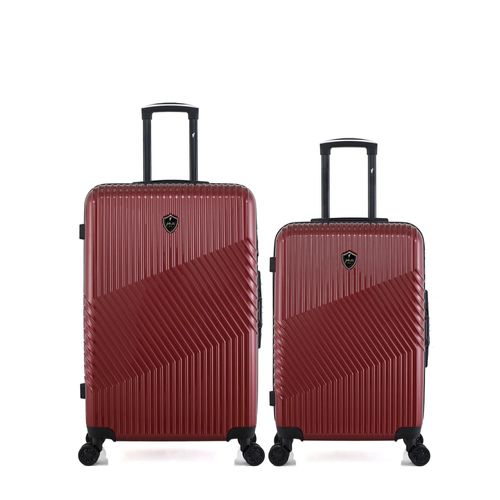 Lot de 2 - Valises grand format et weekend PETER