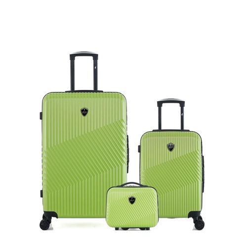 Lot de 3 - Valises grand format, cabine et vanity PETER