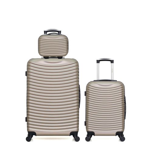 Lot de 3 - Valises grand format, cabine et vanity ETNA