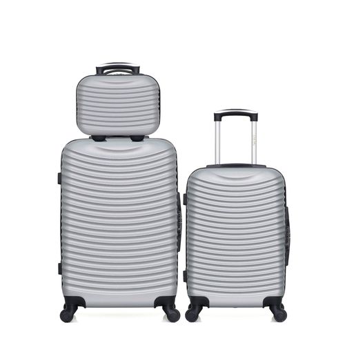 HERO - LOT DE 3 VALISES WEEKEND, CABINE ET VANITY ABS ETNA