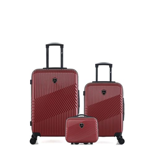 Lot de 3 - Valises weekend, cabine et vanity PETER