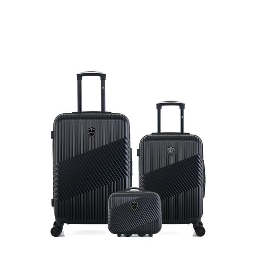 Lot de 3 - Valises weekend, cabine et vanity PETER