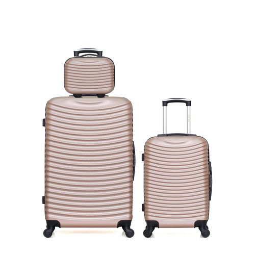 Lot de 3 - Valises grand format, cabine et vanity ETNA