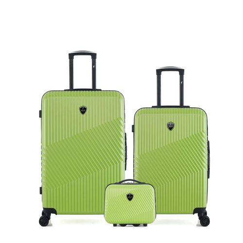 Lot de 3 - Valises grand format, weekend et vanity PETER