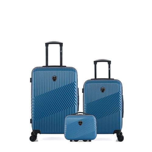 Lot de 3 - Valises weekend, cabine et vanity PETER