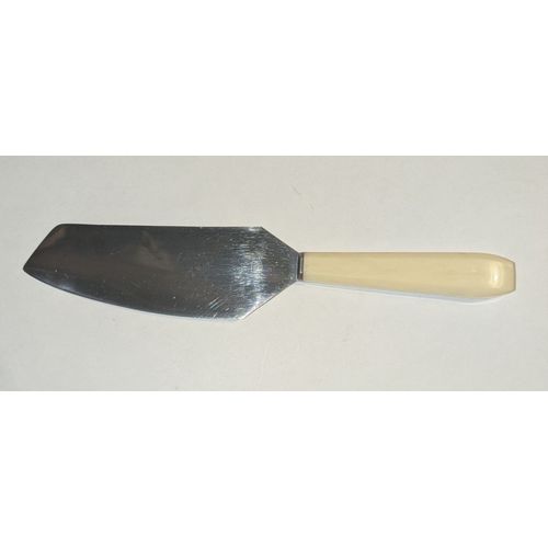 Pelle à tarte vintage en inox - Manche Bakélite