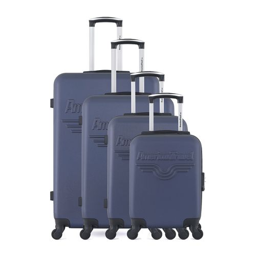 AMERICAN TRAVEL - Set de 4 Valises ABS CHELSEA-M