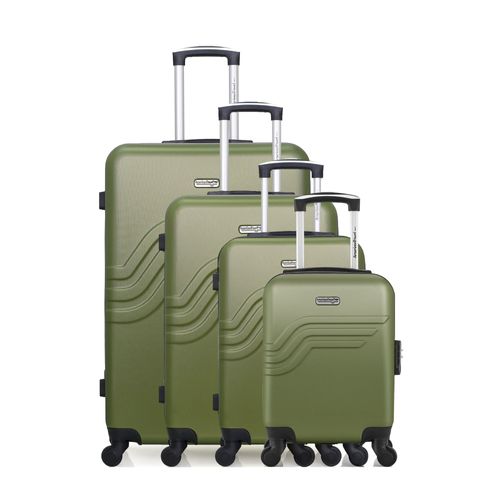 AMERICAN TRAVEL - SET DE 4 ABS QUEENS-M 4 Roues