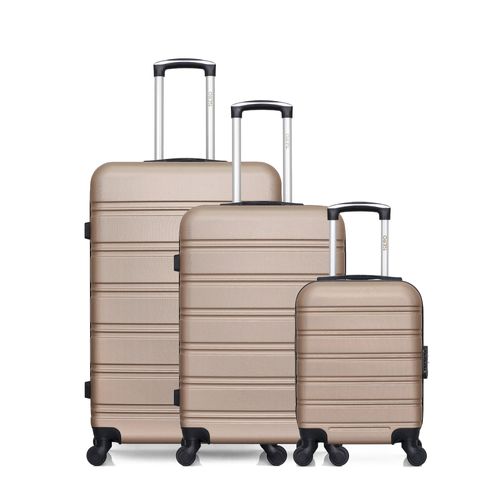 HERO - LOT DE 3 VALISES GRAND FORMAT WEEKEND ET CABINE XXS RENOSO