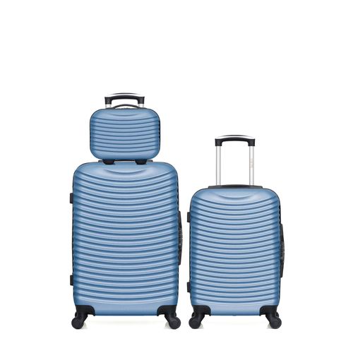 HERO - LOT DE 3 VALISES WEEKEND, CABINE ET VANITY ABS ETNA