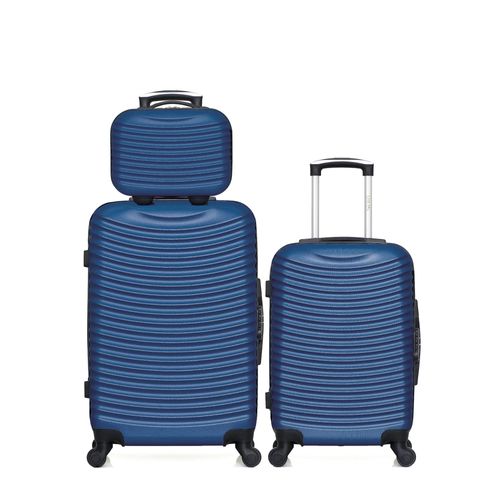 HERO - LOT DE 3 VALISES WEEKEND, CABINE ET VANITY ABS ETNA