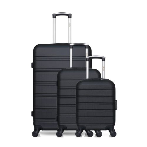 HERO - Lot de 3 - Valise grand format, valise cabine et valise cabine XXS RENOSO