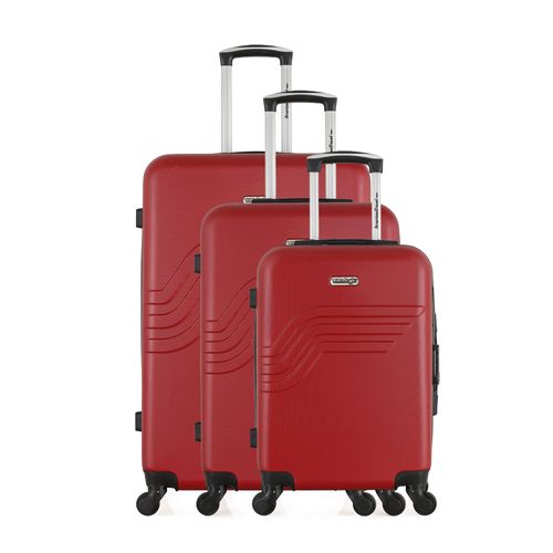 AMERICAN TRAVEL - Set de 3 ABS QUEENS 75 cm