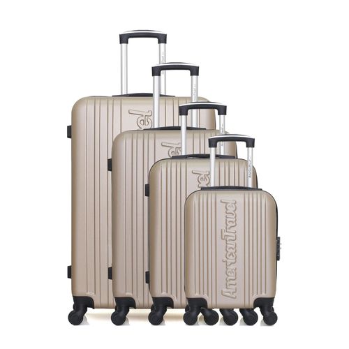 AMERICAN TRAVEL - SET DE 4 ABS SPRINGFIELD-M 4 Roues