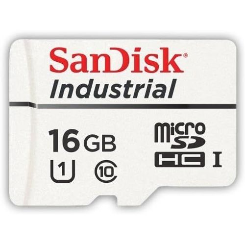 SanDisk Industrial 16 Go micro SDHC Carte Mémoire flash - Class 10