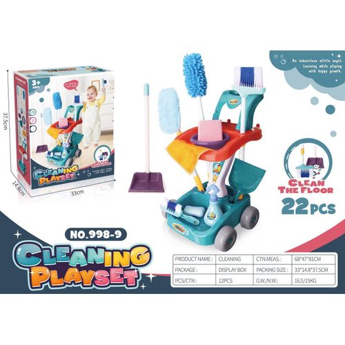 Ensemble D'outils De Nettoyage Pour Enfants Jouet De Balai Et Pelle À Poussière Combinaison Réaliste De Machine À Balayer Pour La Maison Et Le Jardin
