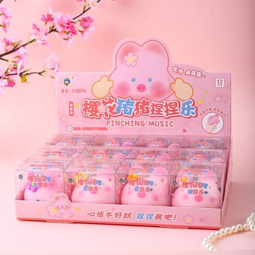 Jouet De Soulagement De Stress Pur-C?ur Lapin À Rebond Lent Pour Enfants Et Femmes En Bureau Cadeau De Thérapie Coloré Identique À Zhao Lusi Sanqi Pig Jumping Joy