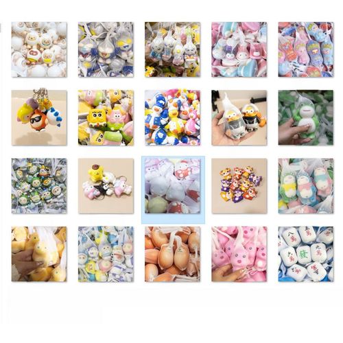 Jouet De Soulagement De Stress Mignon Lapin À Rebond Lent En Tissu De Qualité Supérieure Pour Décoration De Table Et Vente En Gros