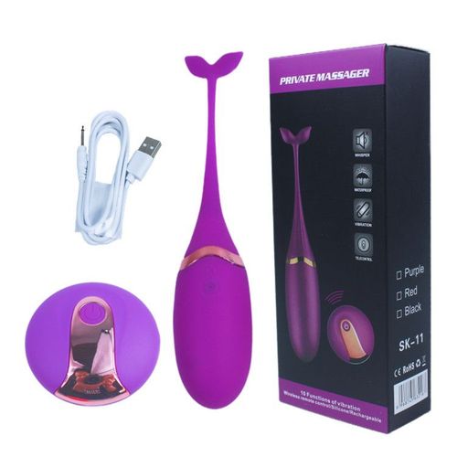 Petit Canard Télécommandé Sans Fil Rechargeable Pour Femmes Érotisme Auto-Satisfaction Fabricant Original Couleur Violette