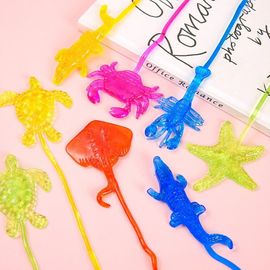 Jouet D'après-Travail Pour Enfants Jouet De Stress Détente Adhésif Animal De Mer Jouet Élastique Extensible Pour La Détente