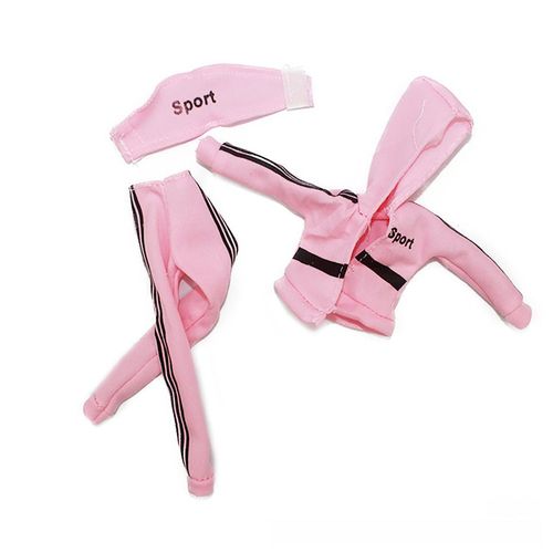 Ensemble De Vêtements De Sport Pour Poupées Barbie De 30 Cm Accessoires De Coiffure Pour Hommes Et Femmes Vêtements De Yoga Disponibles En Plusieurs Couleurs
