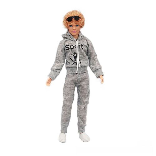 Vêtements Pour Hommes En Gros Ken Doll Mode 6 Pièces 30 Centimètres Costume De Sport Complet Pour Couple Multicolore Taille Unique