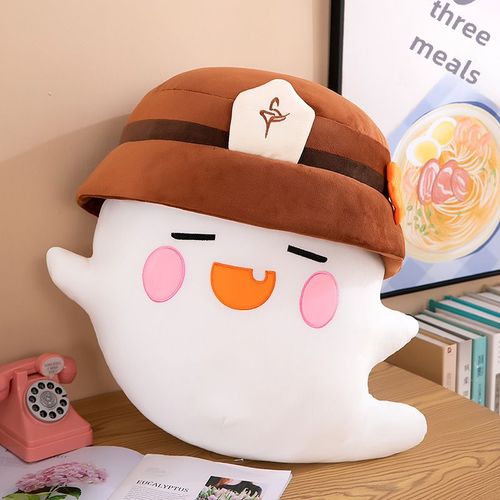 Poupée En Peluche Hupei De Genshin Impact Jouet De Désenfant De L'église Des Désenfants De Housse De Montagne Souris De 50cm Avec Accessoire De Suspension Coloration De Noix