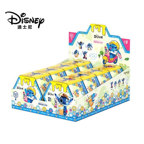 Jouet En Peluche Disney Original Stitch Blind Box Nouvelle Version Jouet En Peluche Stitch Avec Accessoires Pour Sac À Dos Et Décoration De Mur, Couleur Autorisée