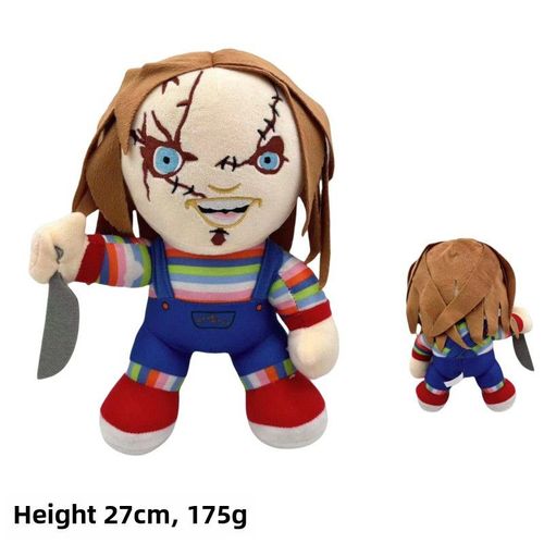 Poupée En Peluche Chucky Créative Pour Halloween Poupée Vampire Doll 27cm 175g Poupée En Peluche Épaisse Avec Compression Sous Vide
