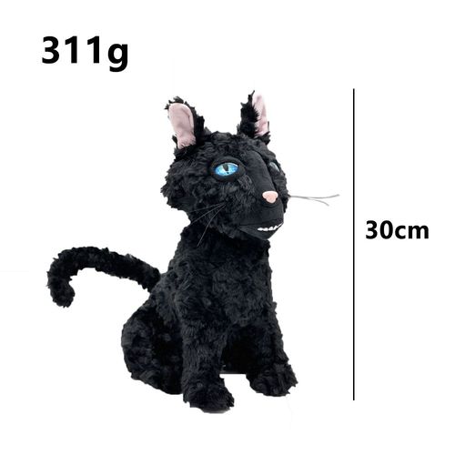 Jouet En Peluche Coraline Cat Noir De 35cm Poupée En Peluche Doux Et Moelleux De Style Félin Pour Collection Ou Cadeau
