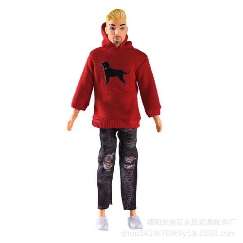 Vêtements De Jouet Pour Enfant Prince Ken Style Européen Et Américain Ensemble De Vêtements De Loisir Pour Homme Hauteur 30cm Couleur 40