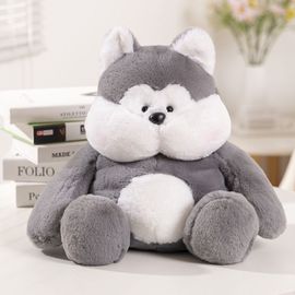 Jouet En Peluche Animal De Dessin Animé Mignon Et Doux De La Série Doudou: Lapin Chat Panda Ours Peton Pour Enfants Couleur Doudou Hauteur 40cm