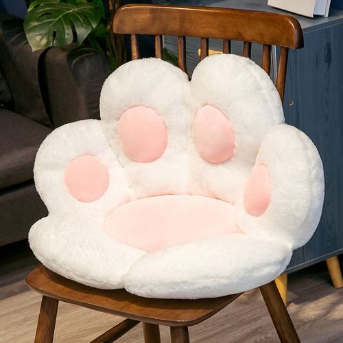 Siège En Tissu De Pare-Ongles Kawaii Pour Chat Et Ours Avec Tapis De Sol Pour Chambre White 80*70cm 1kg Énorme Et Lourd