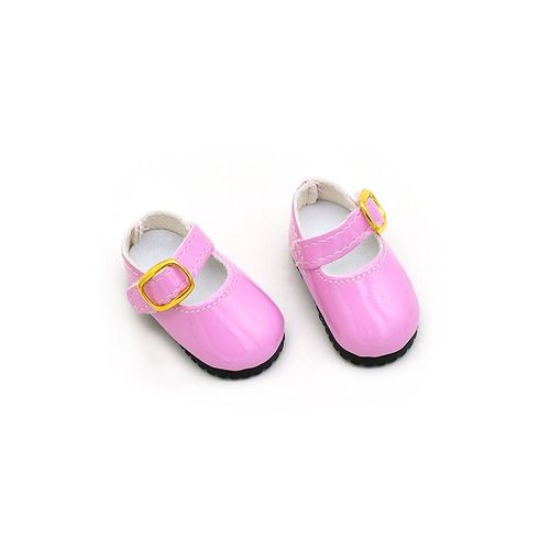 Chaussures De Poupée Bjd De 6 Cm Poupée En Coton Avec Articulations De 30 Cm Accessoires De Poupée Décontractés Pour Jouets De Poupées Féminines Couleur Rose