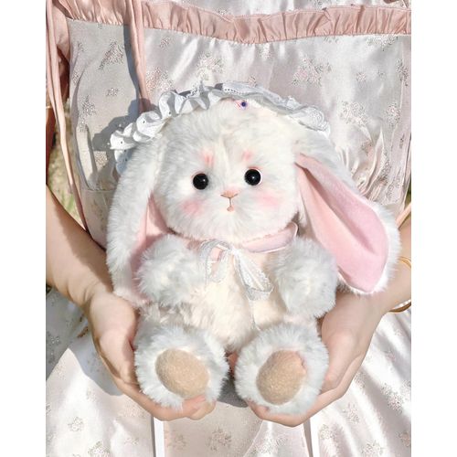 Poupée En Tissu Diy Lilian Avec Matériel Pour Jouet D'articulations Et Doublure Cadeau Pour Lapin Livraison Incluse Hauteur 28cm