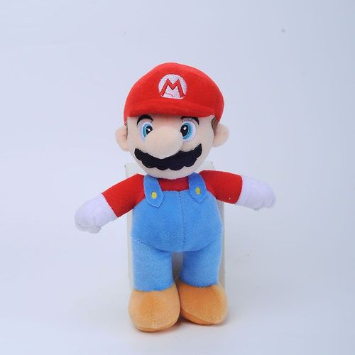 Poupée En Peluche De Super Mario Bros. Jouet De Collection Pour Fans De Dessins Animés Rougeur Et Taille 25cm Idéal Pour Cadeaux