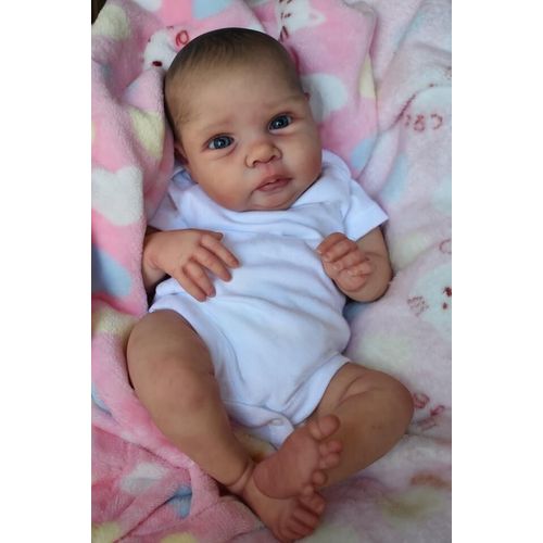 Poupée Reborn Npk De 50 Cm En Tissu Pour Nouveau-Né Bébé Jouet De Poupée En Plastique Source De Marchandises À L'étranger Pour Une Pièce Expédition Gratuite Couleur Comme Sur La Photo