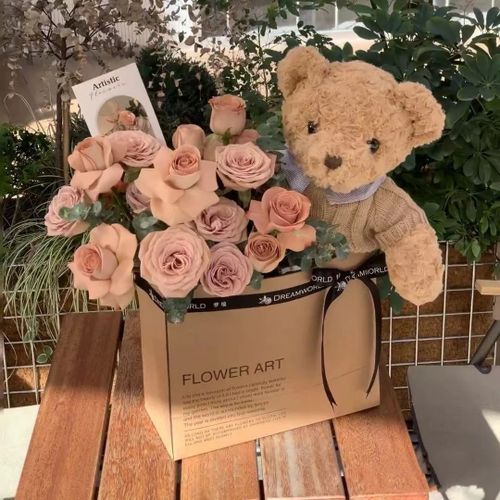 Poupée En Peluche Énorme Pour Marriage Cadeau De Poupée Moelleuse À La Vente En Gros Jouet En Peluche De Haute Qualité Couleur Luxe Ours Adorable Taille 20-25cm