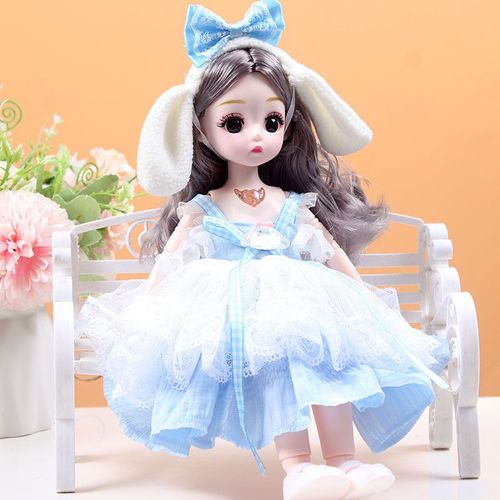 Poupée De Princesse Mode 30cm Ensemble De Décoration De Maison Pour Filles Jouets Pour Enfants Couleur: Jade Guigis Dog Taille: Musique/Boîte
