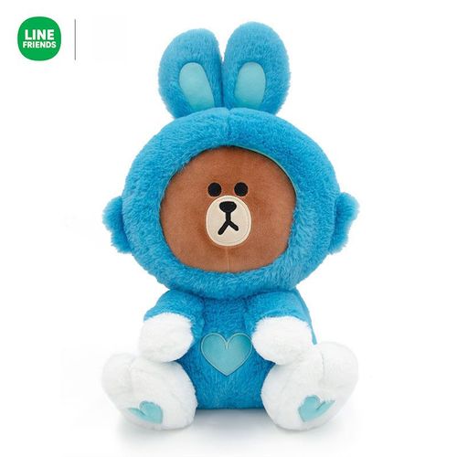 Jouet En Peluche Épais De Lapin Linefriends2023 Nouvelle Collectionprintemps 2023 Poupée De Peluche Colorée De Renard De 36cm