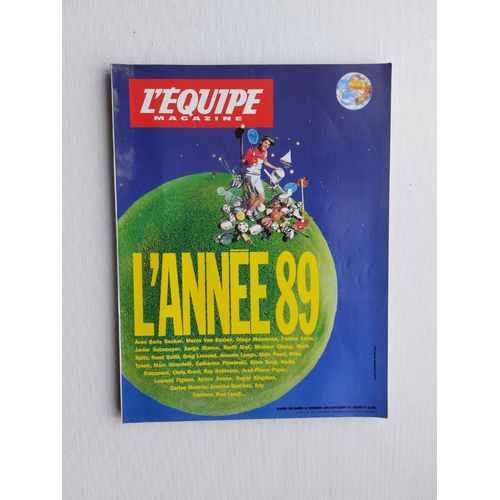 L'equipe Magazine L'annee 89