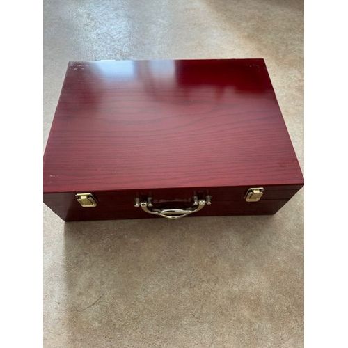 Menagère Couverts Dans Son Coffret En Bois À Tiroir Pradel Excellence