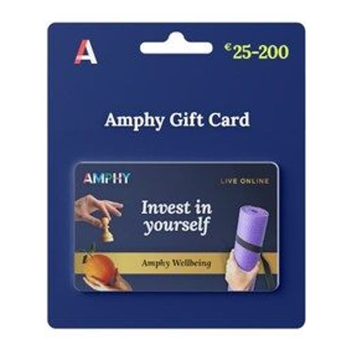 Wellbeing Online Classes Gift Card 25 Eur - Amphy Key