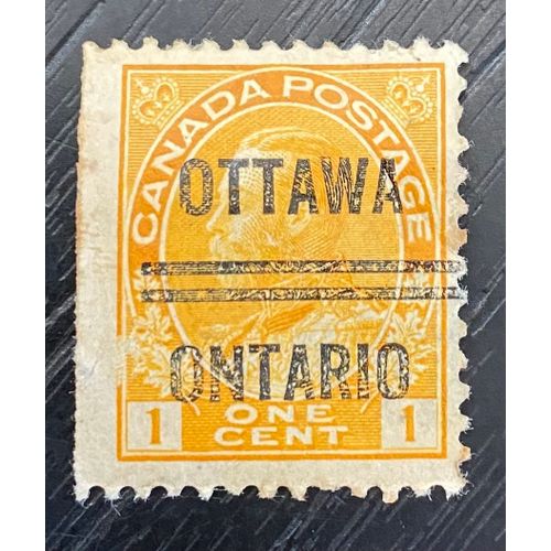 Timbre Préoblitéré Canada Ottawa - Ontario