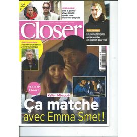 Closer 05/11/2021 Kylian Mbappé, Ary Abittan, Laurent Baffie, Gims & Eva Longoria, Camille Lacourt, Ed Sheeran, Emmanuelle Devos & Franck Dubosc,Richard Berry,Clara Luciani,Victoria Abril,Lyna Khoudri