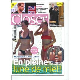 Closer 13/01/2023 Muriel Robin, Brad Pitt, Loana, Steven Spielberg, Bob Sinclar, Jenifer, Céline Dion, Adèle, Rihanna, Claude Lelouch, Eminem, Penélope Cruz, Ramzy Bedia & Melha, Theo James, Nabilla